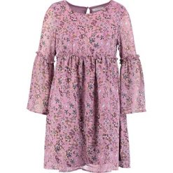Sukienki hiszpanki: Glamorous Sukienka letnia mauve floral print
