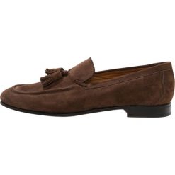 Buty wizytowe męskie: Lottusse Eleganckie buty camoscio marrone
