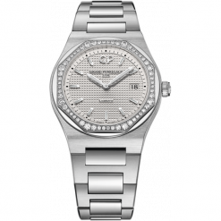 ZEGAREK GIRARD PERREGAUX LAUREATO 34 MM 80189D11A131-11A. Szare zegarki damskie marki GIRARD-PERREGAUX, szklane. Za 43890,00 zł.