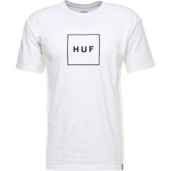 T-shirty męskie z nadrukiem: HUF BOX LOGO Tshirt z nadrukiem white