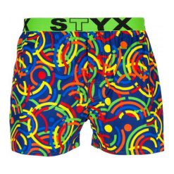Styx Bokserki Męskie M, Wielobarwny. Szare bokserki męskie marki Styx, z bawełny. Za 59,00 zł.