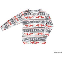 Bluzy dziewczęce: Bluza w czerwone renifery 68-134 / BUGZY