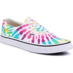 Tenisówki POLO RALPH LAUREN - Thorton 816794313002 Rainbow Dye Print. Półbuty męskie Polo Ralph Lauren, na co dzień, bez wzorów, z gumy, bez zapięcia. Za 339,00 zł.