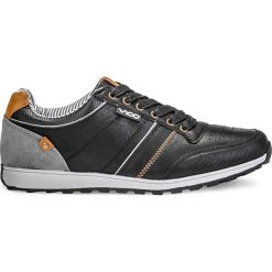 Buty sportowe męskie: BUTY MĘSKIE SPORTOWE SNEAKERSY T199 – CZARNE