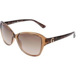 Okulary przeciwsłoneczne "GU7355" w kolorze brązowym. Pomarańczowe okulary przeciwsłoneczne damskie marki Hugo Boss, Valentino, Guess. W wyprzedaży za 169,95 zł.