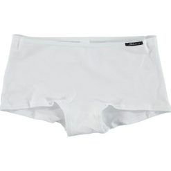Pełne figi w kolorze białym. Białe majtki dziewczęce Skiny Girls, z materiału. W wyprzedaży za 25,95 zł.