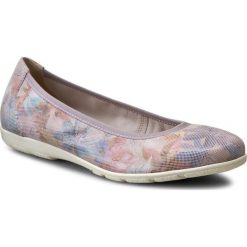Baleriny CAPRICE - 9-22150-28 Lilac Multi 520. Fioletowe baleriny damskie Caprice, z nubiku. W wyprzedaży za 159,00 zł.