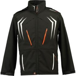 Kurtka softshellowa "Tiger" w kolorze czarnym. Czarne kurtki męskie Geographical Norway Men, s, bez wzorów, bez kaptura. W wyprzedaży za 229,95 zł.