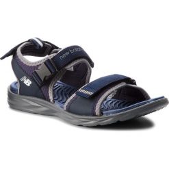 Sandały NEW BALANCE - M2067NV Granatowy. Niebieskie klapki męskie New Balance, bez wzorów, ze skóry ekologicznej. W wyprzedaży za 169,00 zł.