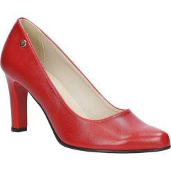 Czerwone czółenka na słupku Casu 3043. Czerwone buty ślubne damskie Casu, na słupku. Za 78,99 zł.