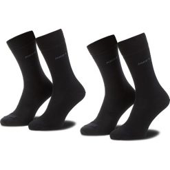 Zestaw 2 par wysokich skarpet męskich JOOP! - Basic Soft Cotton 900.000 Navy 3000. Niebieskie skarpetki męskie JOOP!, bez wzorów, z elastanu. Za 59,00 zł.