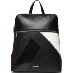 Desigual Spring Nanaimo Plecak Czarny. Czarne plecaki damskie Desigual, w paski, z materiału. Za 357,95 zł.