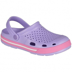 Coqui Sandały Damskie Lindo Lt. Lila/Pink 36. Różowe sandały damskie marki Coqui, bez wzorów, sportowe, na wysokim obcasie, bez zapięcia. W wyprzedaży za 55,00 zł.