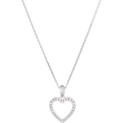 Złoty naszyjnik z diamentową zawieszką. Szare naszyjniki damskie Diamond & Co, z diamentem, złote. W wyprzedaży za 527,95 zł.