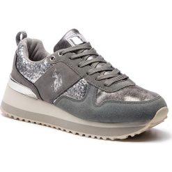 Sneakersy U.S. POLO ASSN. - Tabitha1 Crystal FRIDA4103W8/HT1 Sil. Szare sneakersy damskie marki U.S. Polo Assn., z materiału. W wyprzedaży za 269,00 zł.