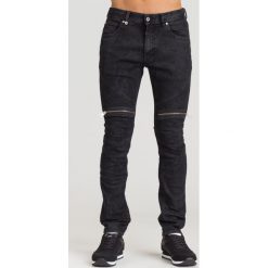 CZARNE JEANSY JUST CAVALLI. Czarne jeansy męskie Just Cavalli, m, z aplikacjami. Za 744,50 zł.