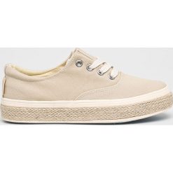 Big Star - Tenisówki. Brązowe trampki i tenisówki damskie BIG STAR, bez wzorów, z gumy, na sznurówki. W wyprzedaży za 59,90 zł.