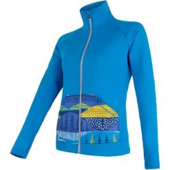 Sensor Bluza Tecnostretch Pattern W Blue S. Niebieskie bluzy sportowe damskie Sensor, s, bez wzorów, bez rękawów, bez kaptura. W wyprzedaży za 209,00 zł.