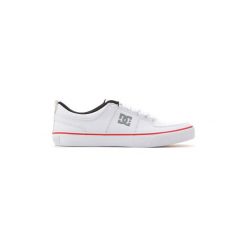 Buty DC Shoes DC Lynx Vulc TX ADYS300234-WHT. Białe trampki męskie DC Shoes, bez wzorów, bez zapięcia. Za 186,73 zł.