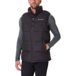 Kamizelka ocieplana Columbia Pike Lake 1738012012. Czarne kurtki męskie Columbia, xxl, bez wzorów, bez kaptura. Za 391,99 zł.