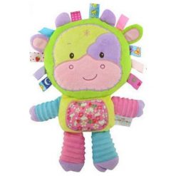 Przytulanka z piszczkiem Krówka. Przytulanki i maskotki Funikids. Za 37,99 zł.