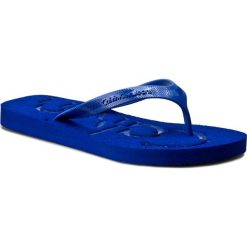 Japonki CALVIN KLEIN JEANS - Dabney S1675 Cobal/Cobalt. Niebieskie klapki męskie Calvin Klein Jeans, bez wzorów, z jeansu. Za 159,90 zł.