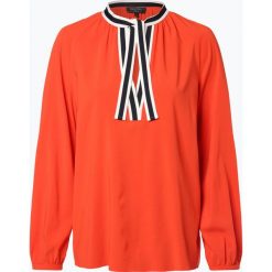 Marc O'Polo - Bluzka damska, pomarańczowy. Pomarańczowe bluzki sportowe damskie Marc O'Polo, w paski, polo, bez rękawów, bez kaptura, climacool (adidas). Za 249,95 zł.