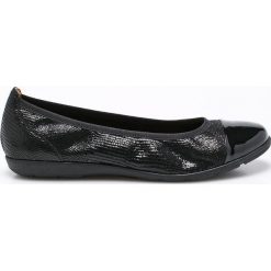 Baleriny damskie lakierowane: Caprice – Baleriny