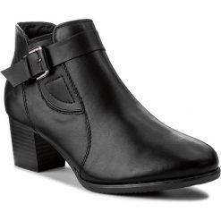 Botki CLARA BARSON - WYL1061A-1 Czarny. Czarne botki damskie na zamek Clara Barson, z materiału. Za 99,99 zł.