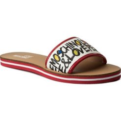 Chodaki damskie: Klapki LOVE MOSCHINO - JA28042G05JD110C Nap.Bian/Vern.Rosso
