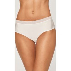 Dkny - Figi. Białe majtki damskie DKNY, s, z elastanu. W wyprzedaży za 29,90 zł.