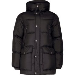 Parka WOOLRICH SIERRA SUPREME. Niebieskie płaszcze męskie Woolrich, z aplikacjami, prążkowane, z kapturem. Za 3300,00 zł.