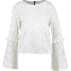 Swetry klasyczne damskie: YAS YASSUSTRUCTURE L/S TOP Sweter cloud dancer