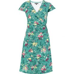Sukienki: King Louie CROSS DRESS WOODROSE Sukienka z dżerseju emerald blue
