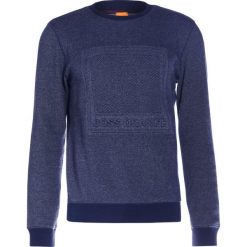 BOSS CASUAL WACK Bluza dark blue. Niebieskie kardigany męskie BOSS Casual, m, z bawełny. W wyprzedaży za 405,30 zł.