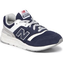 Sneakersy NEW BALANCE - GR997HDM Granatowy. Niebieskie trampki chłopięce New Balance, bez wzorów, z zamszu, na sznurówki. Za 299,00 zł.