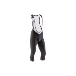 Spodenki 3/4 na rower szosowy RC500 męskie. Czarne spodenki i szorty męskie B'TWIN, xl, bez wzorów, z elastanu, rowerowe. Za 119,99 zł.