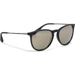 Okulary przeciwsłoneczne RAY-BAN - Erika 0RB4171 601/5A Black/Gold Mirror. Czarne okulary przeciwsłoneczne damskie Ray-Ban. W wyprzedaży za 429,00 zł.