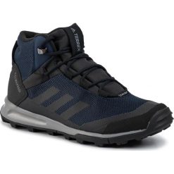 Buty adidas - Terrex Tivid Mid Cp G26518 Conavy/Cblack/Grethr. Niebieskie buty sportowe męskie Adidas, ze skóry ekologicznej, bez zapięcia, outdoorowe, adidas terrex, climaproof (adidas). W wyprzedaży za 319,00 zł.
