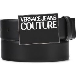 Versace Jeans Couture Pasek Czarny. Czarne paski męskie w paski, z jeansu. Za 416,95 zł.