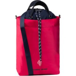 Torebka TOMMY JEANS - TJW Nautical Mix AW0AW08054 PUR. Różowe torebki klasyczne damskie Tommy Jeans, bez wzorów, z jeansu, klasyczne, bez dodatków. W wyprzedaży za 339,00 zł.