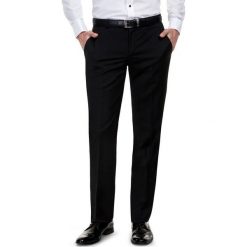 Spodnie MARCO 13-14S1B. Czarne spodnie męskie Giacomo Conti, s, bez wzorów, z wełny, eleganckie. Za 399,00 zł.