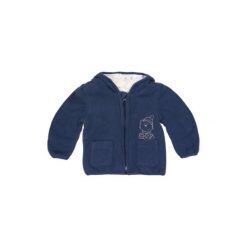 Kanz Boys Baby Kurtka pluszowa dress blue - niebieski - Gr.74. Niebieskie bluzy niemowlęce Kanz, bez wzorów, z bawełny, bez rękawów, bez kaptura. Za 108,00 zł.