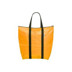 DUŻA ŻÓŁTA TORBA TYVEKU®. Żółte torebki klasyczne damskie marki Oneones creative studio, bez wzorów, z tkaniny, duże, bez dodatków. Za 165,00 zł.