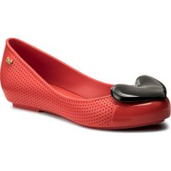 Baleriny ZAXY - New Pop Beauty Fem 82353 Red 23940 AA285074 02064. Czerwone baleriny damskie Zaxy, bez wzorów, z tworzywa sztucznego, bez obcasa. W wyprzedaży za 149,00 zł.