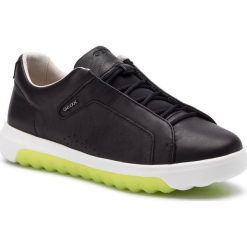 Sneakersy GEOX - D Nexside A D94FMA 00085 C9999 Black. Czarne półbuty damskie Geox, ze skóry. W wyprzedaży za 329,00 zł.