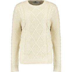 Swetry męskie: Topman CABLE Sweter cream
