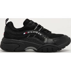 Tommy Jeans - Buty. Czarne buty sportowe męskie Tommy Jeans, z jeansu, na sznurówki. Za 539,90 zł.