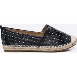 Answear - Espadryle Miss Sophia. Czarne espadryle damskie marki ANSWEAR, z materiału. W wyprzedaży za 79,90 zł.