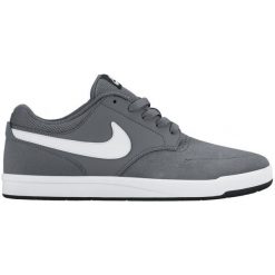 Nike Buty Sb Fokus Grey 45. Szare buty skate męskie marki Nike, ze skóry. W wyprzedaży za 229,00 zł.